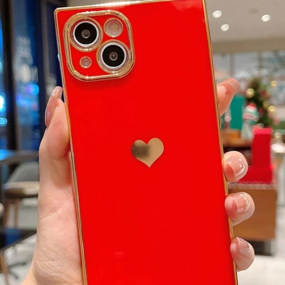 Heart Pattern Phone Case iphone 13 and iphone 13 pro max